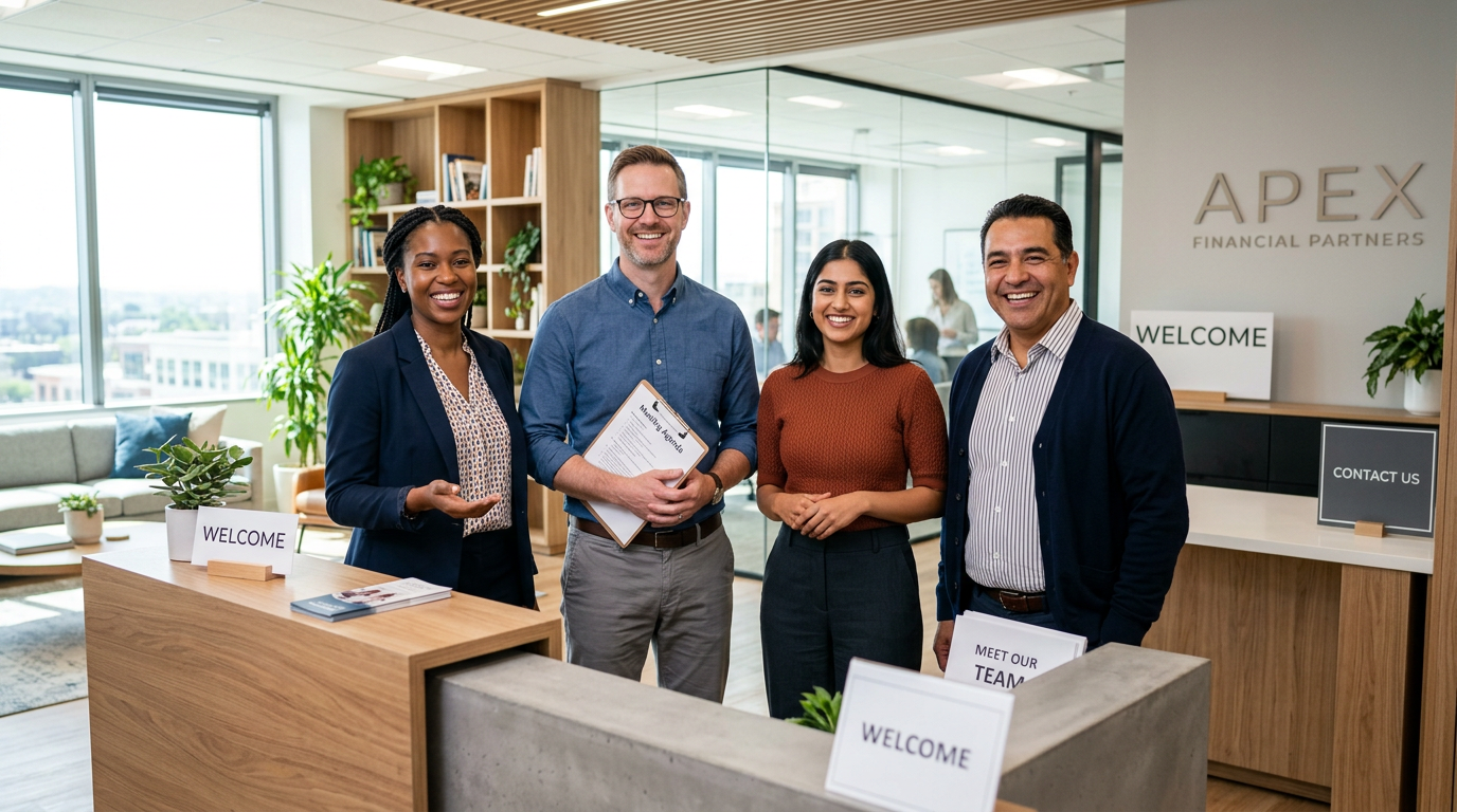 Acela Financial Services team ready to help you with your financial needs