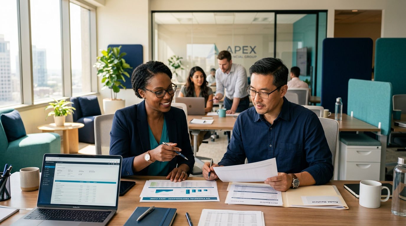 Professional financial planning consultation